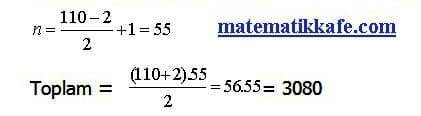 ardışık toplam matematikkafe