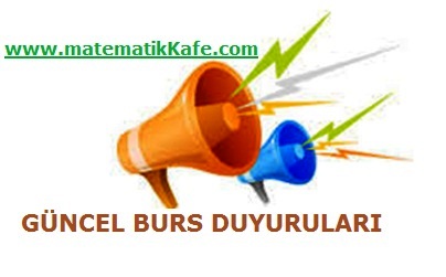 BURS DUYURUSU www.matematikkafe.com  