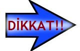  Dikkat isareti