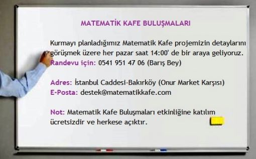 Matematik Kafe Buluşmaları matematikkafe.com Matematik Kafe Buluşmaları matematikkafe.com