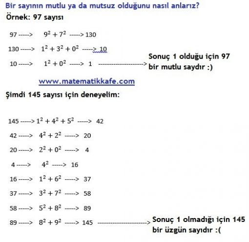 gürören örme Mutlu sayı mı olur hocam... - Aysun Hoca ile Matematik | Facebook