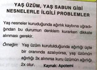  Yaş üzüm sabun problemleri