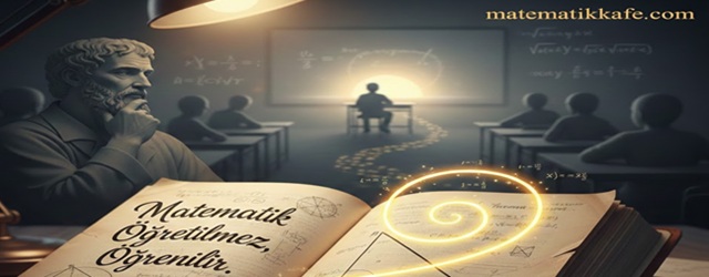 Matematik öğretilmez, öğrenilir.